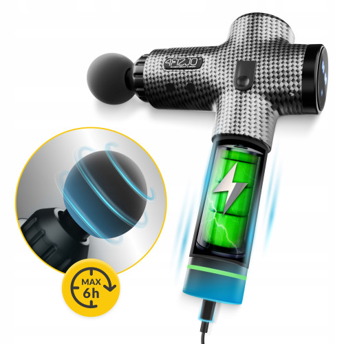 Массажер перкуссионный  4FIZJO Massage Gun Ultra  - фото №10